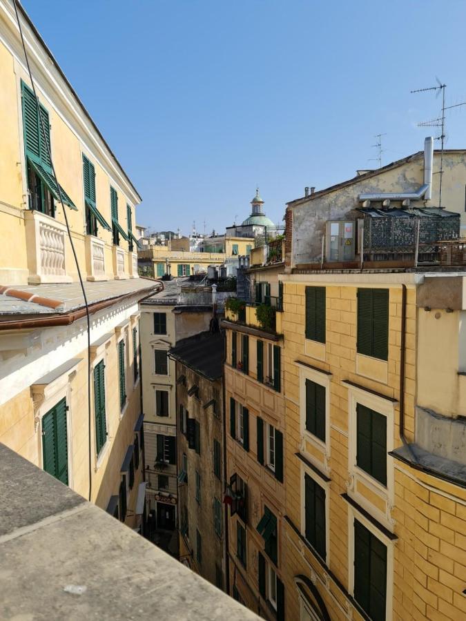 Doge Cambiaso- Davanti All'Acquario - Grande Terrazza Privata - Palazzo Nobiliare Storico Genova Eksteriør billede