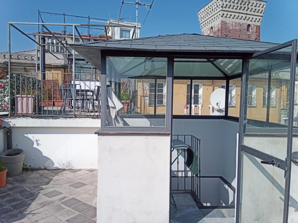 Doge Cambiaso- Davanti All'Acquario - Grande Terrazza Privata - Palazzo Nobiliare Storico Genova Eksteriør billede